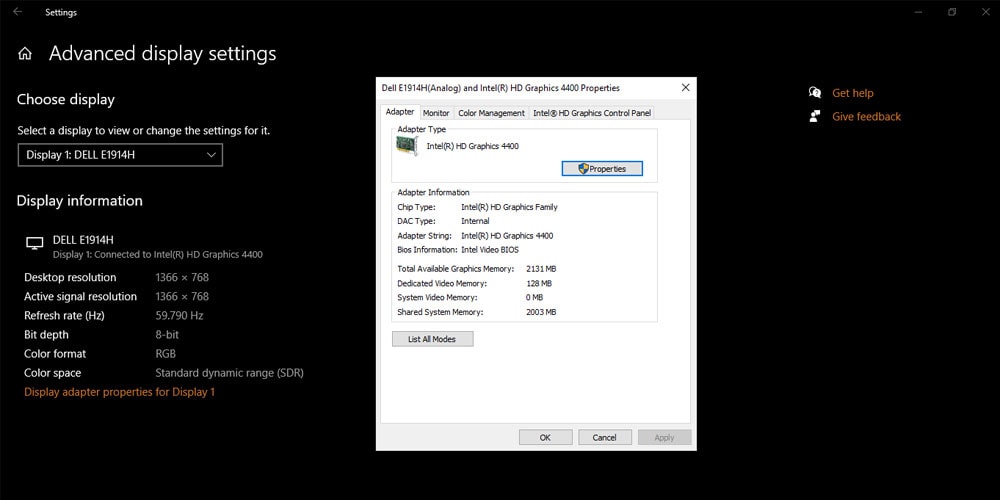 How To Check Graphics Card On Windows 10