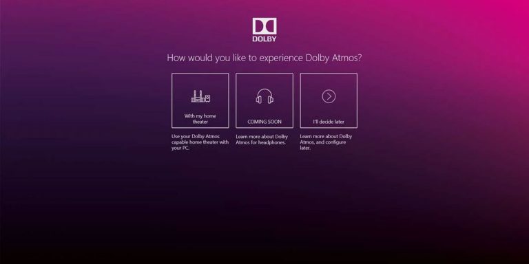 How To Install Dolby In Windows 10