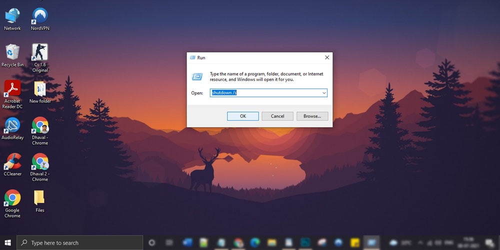 Using The Shutdown Command To Shutdown Laptop And Computer In Windows 10