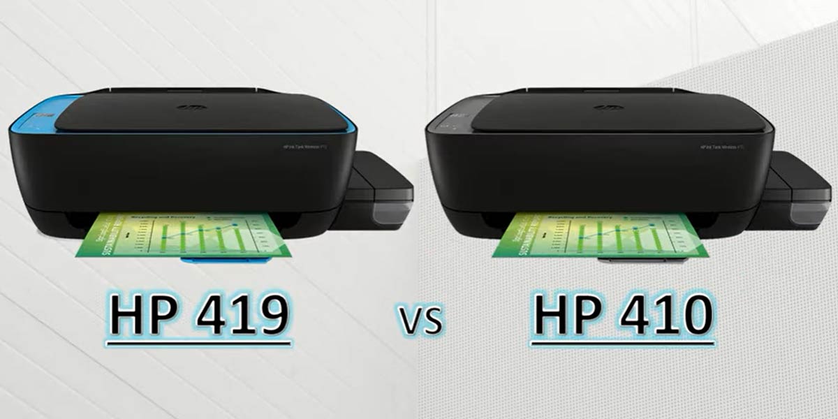 HP 410 vs HP 419