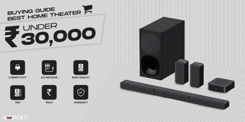 Buying Guide for Best Home Theater Under 30000