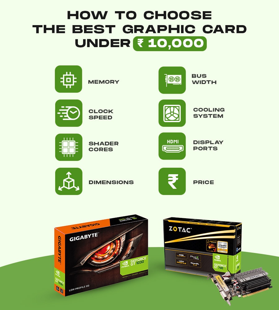 How to Choose the Best Graphic Card Under 10000 Rupees