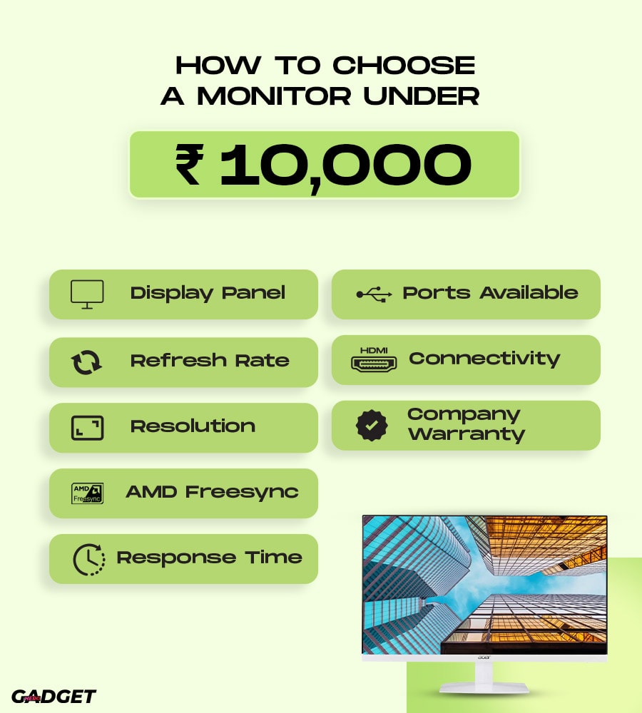 How To Choose A Monitor Under 10000
