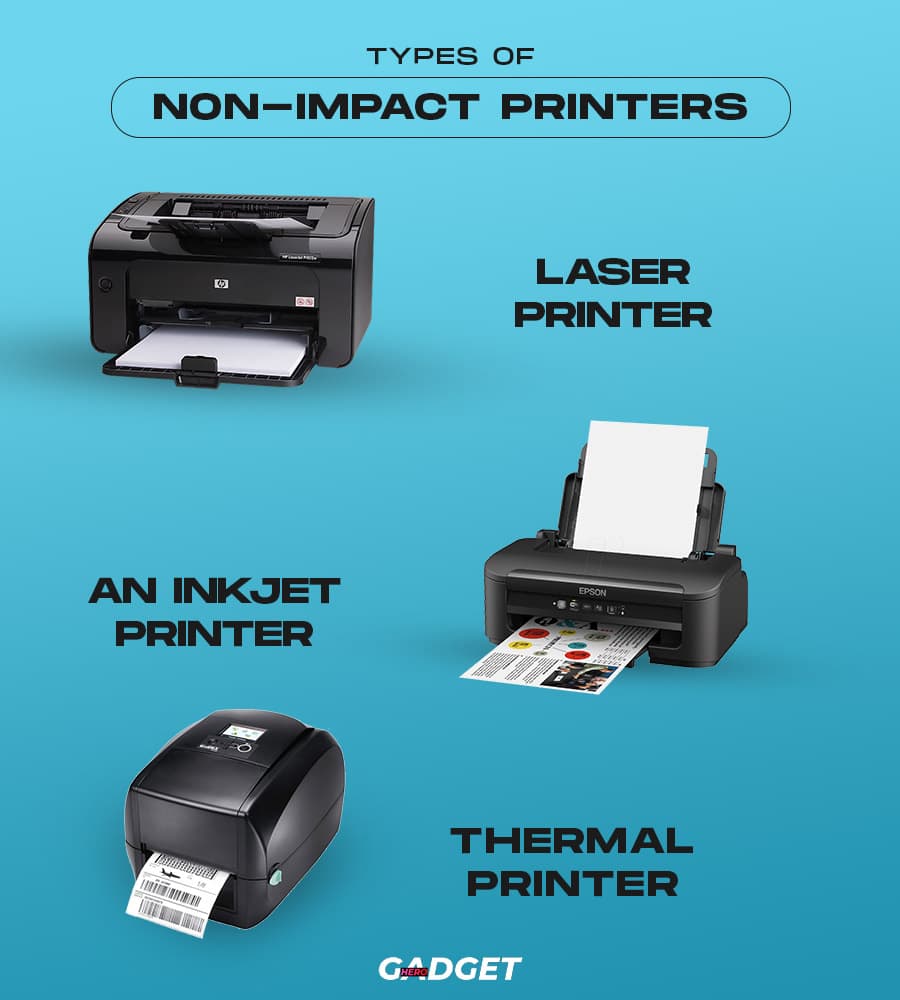 Types Of Non Impact Printer